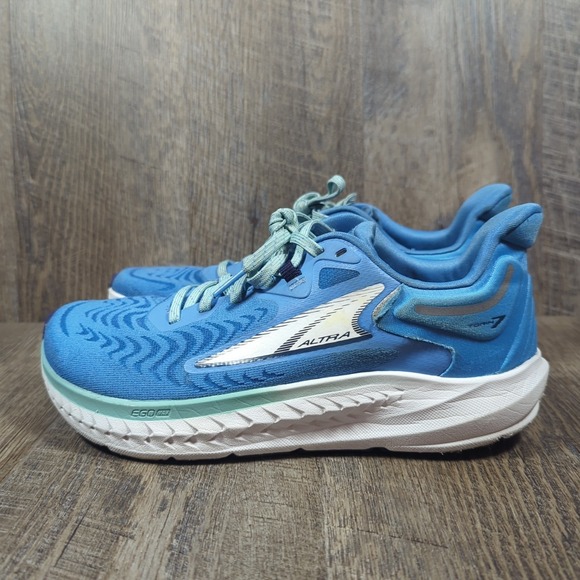 ALTRA Torin 7 Blue White Athletic Sneakers Active Running Shoes WOMEN'S Size 8.5 - Picture 6 of 13